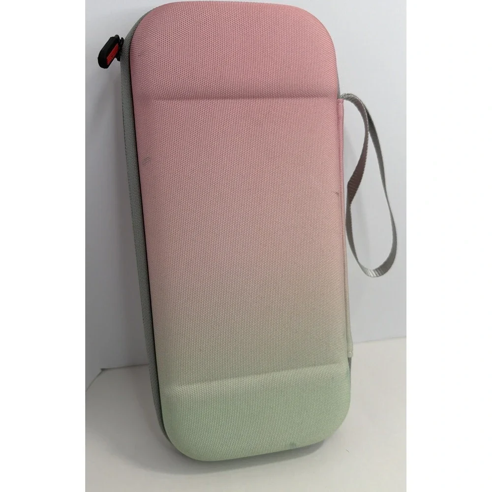STARTRC GAMES Slim Hard Shell Carrying Case for Nintendo Switch 2 Pink & Green